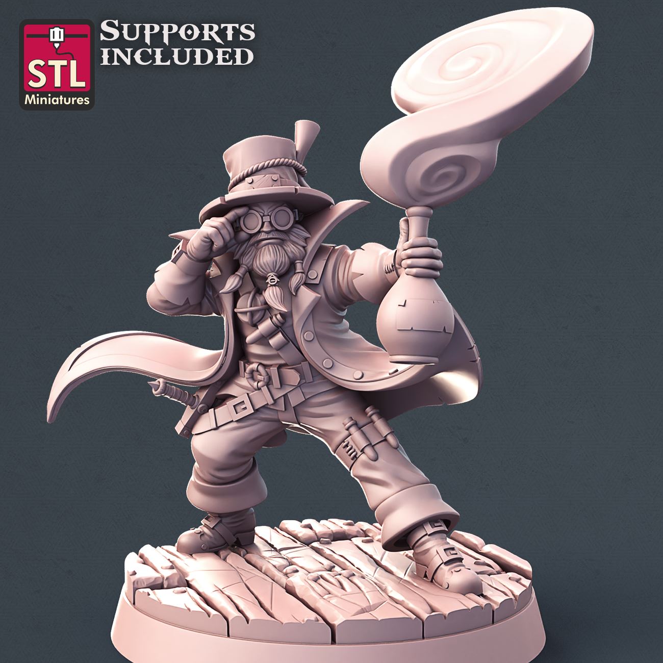 Alchemist 3D Model - FEB2021 STLMiniatures