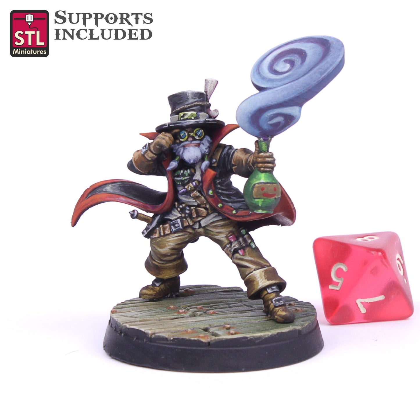Alchemist Set 3D Model - FEB2021 STLMiniatures