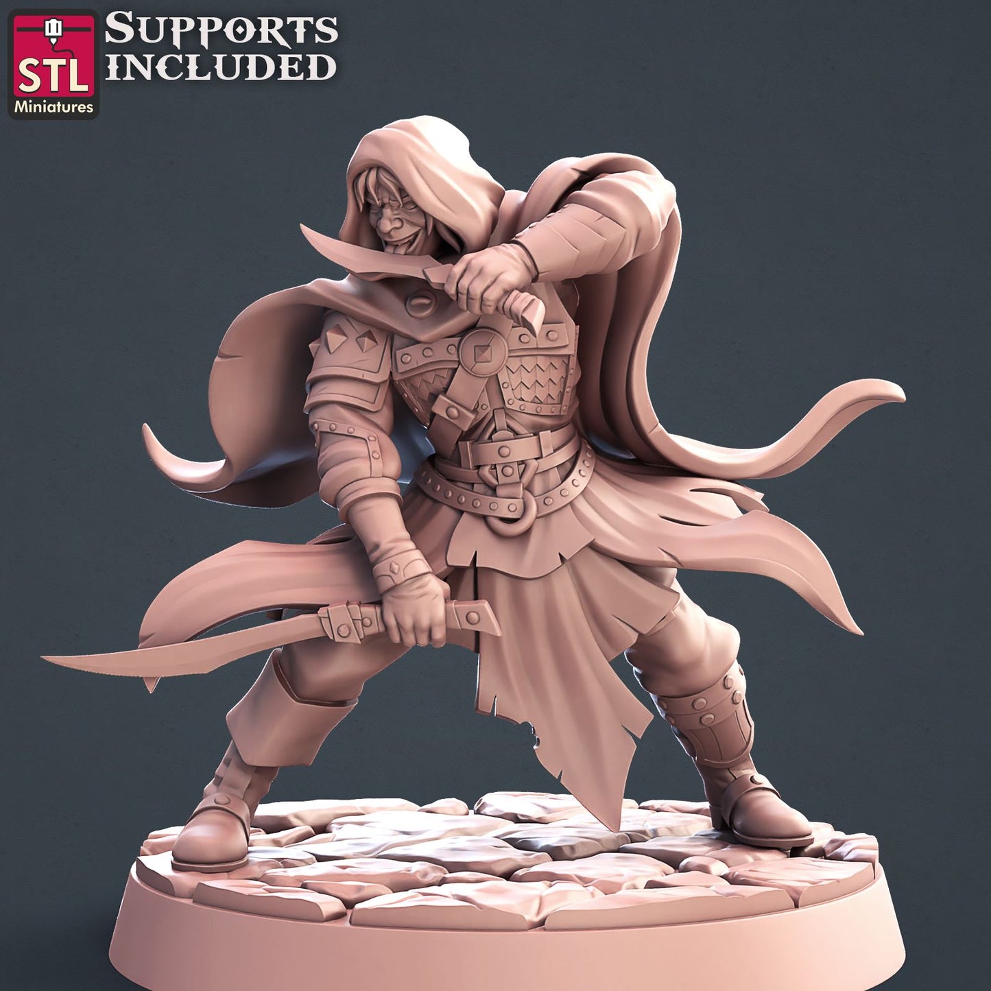 Assassin C Printable 3D Model STLMiniatures