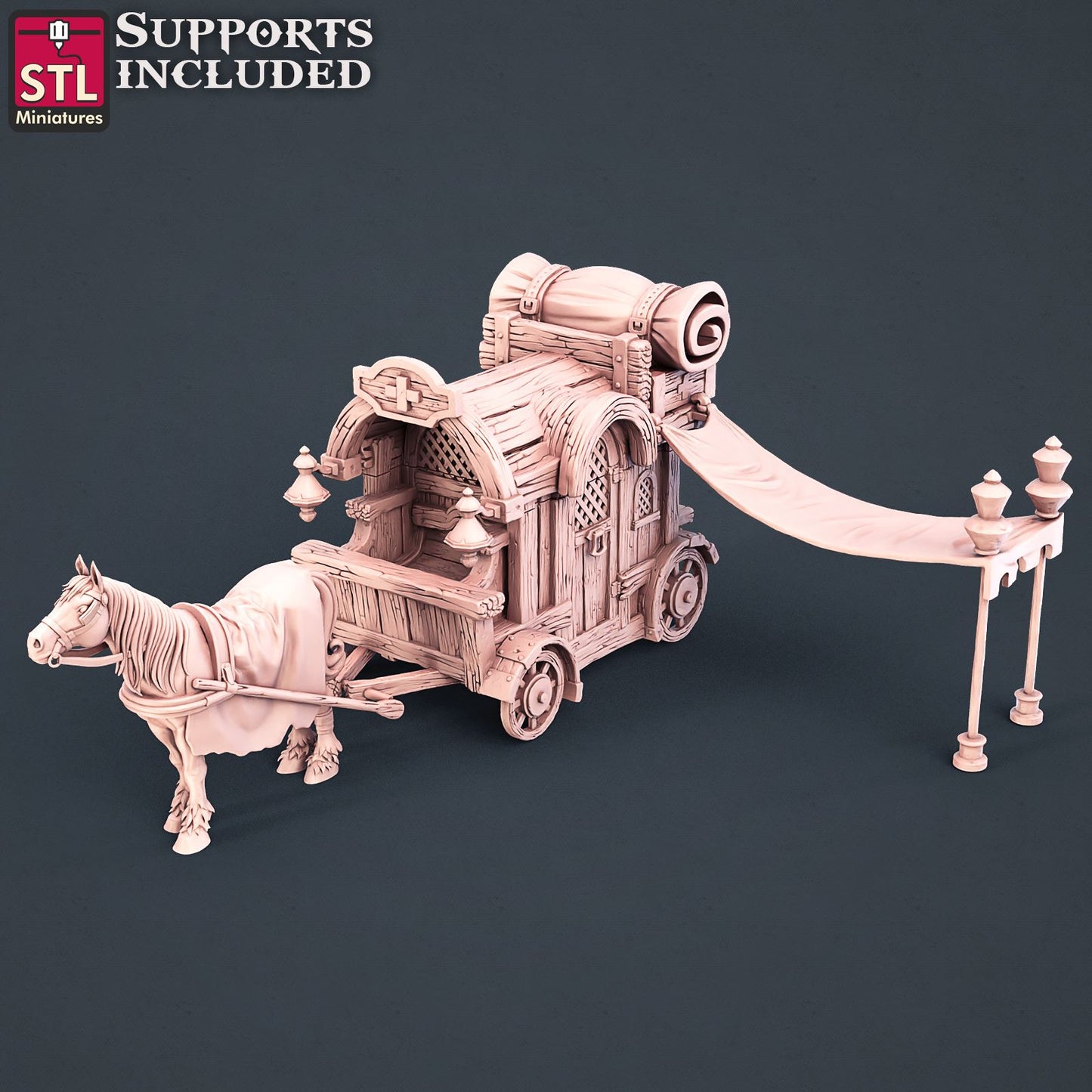 Battlefield Medics Set Scale Models STLMiniatures