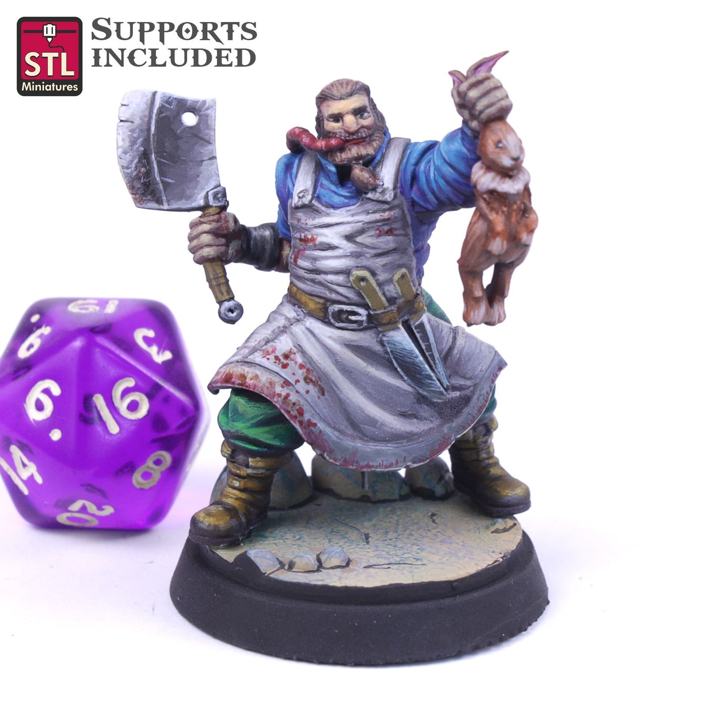 Butcher 3D Model - DIC2020 STLMiniatures