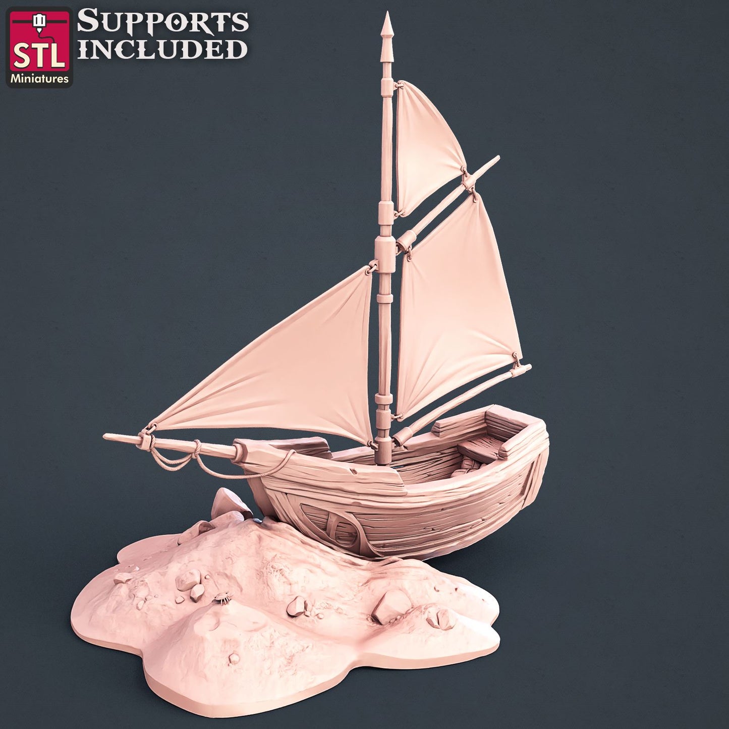 Elf Boat Scale Models STLMiniatures