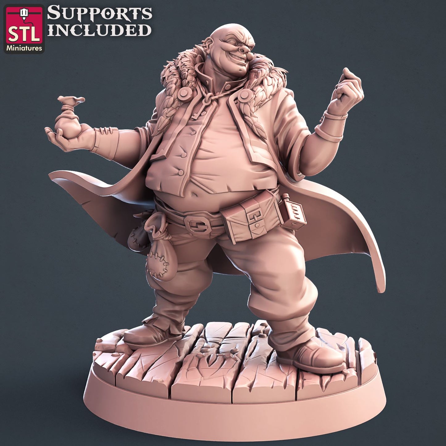 Lenders Set Printable 3D Model STLMiniatures