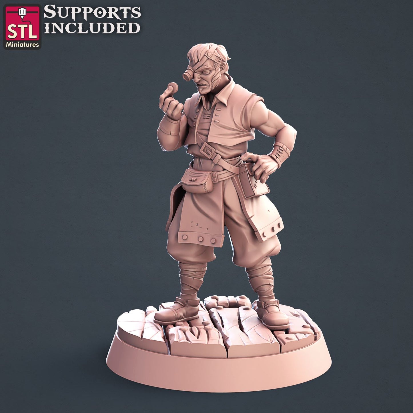 Lender Assistant Printable 3D Model STLMiniatures