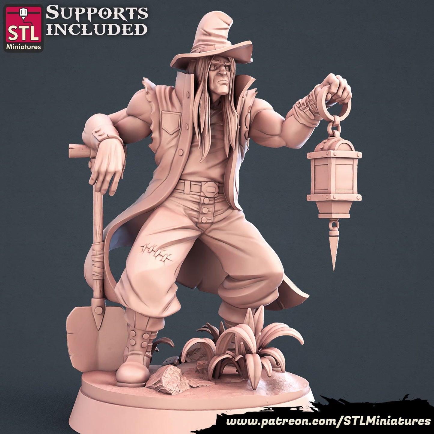 Undertaker Set Printable 3D Model STLMiniatures