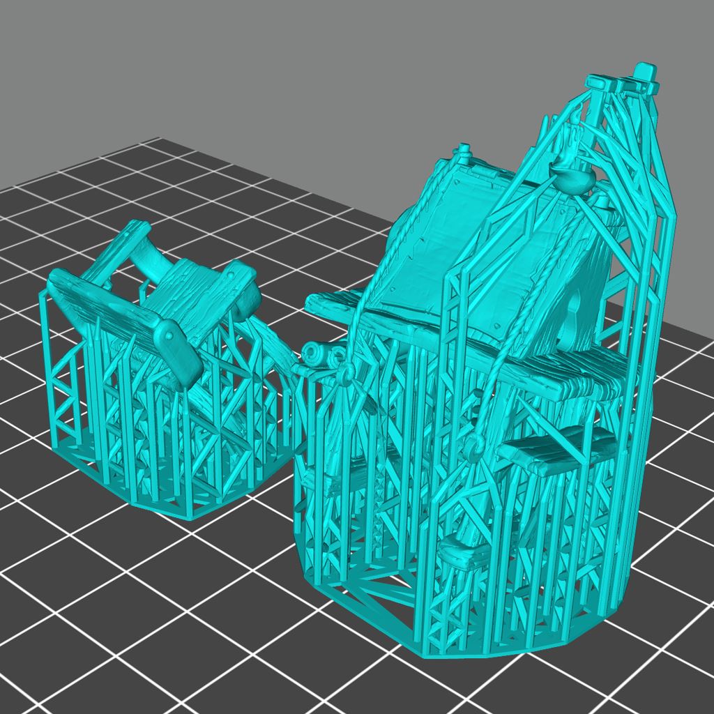 Abbey Monk Desk Scale Models STLMiniatures