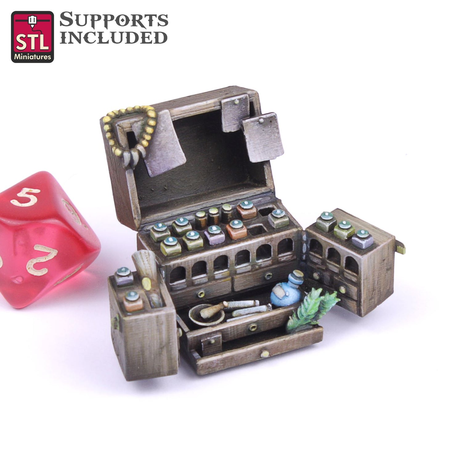 Alchemist Set 3D Model - FEB2021 STLMiniatures