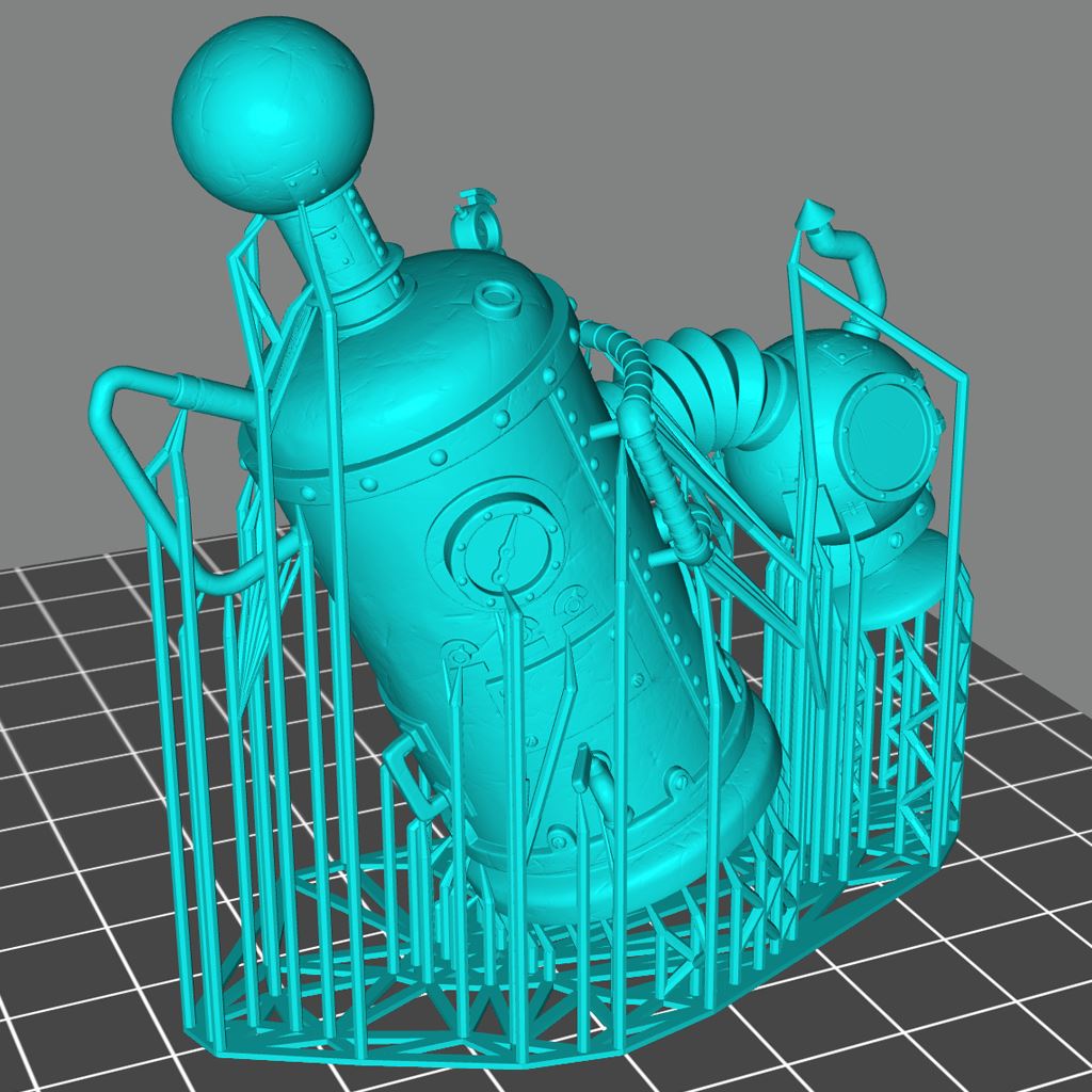 Alchemist Machine Printable 3D Model STLMiniatures