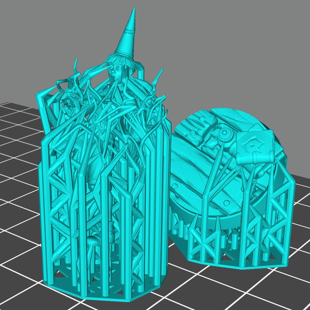 Apprentice Mage Printable 3D Model STLMiniatures
