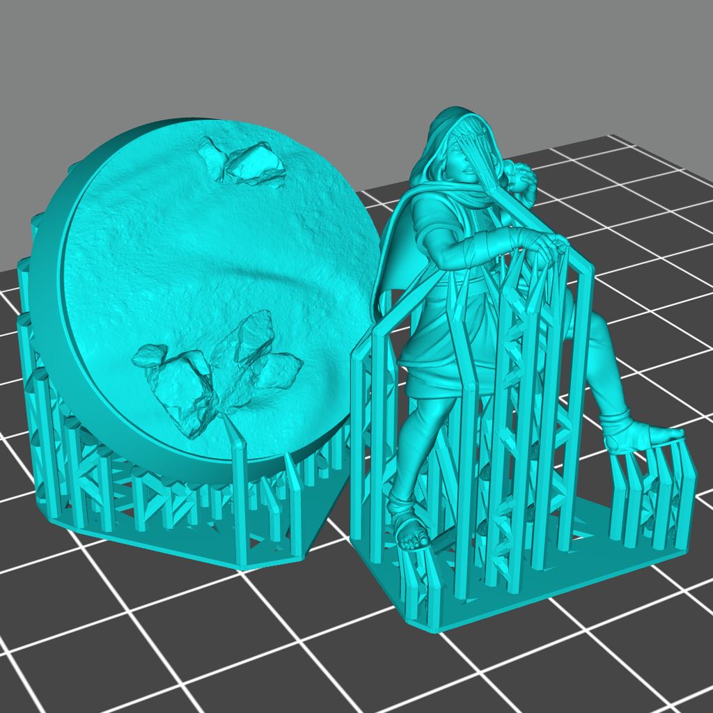Apprentice Thief Printable 3D Model STLMiniatures