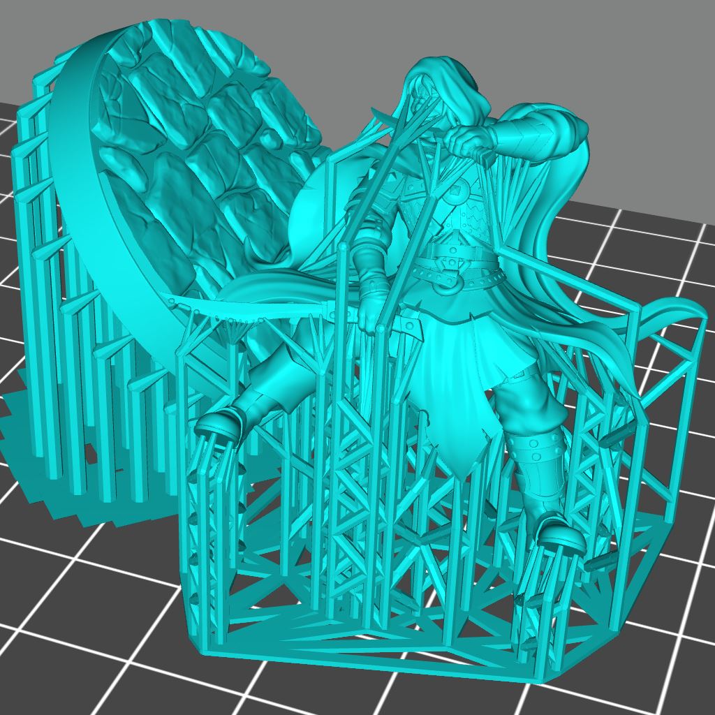 Assassin C Printable 3D Model STLMiniatures