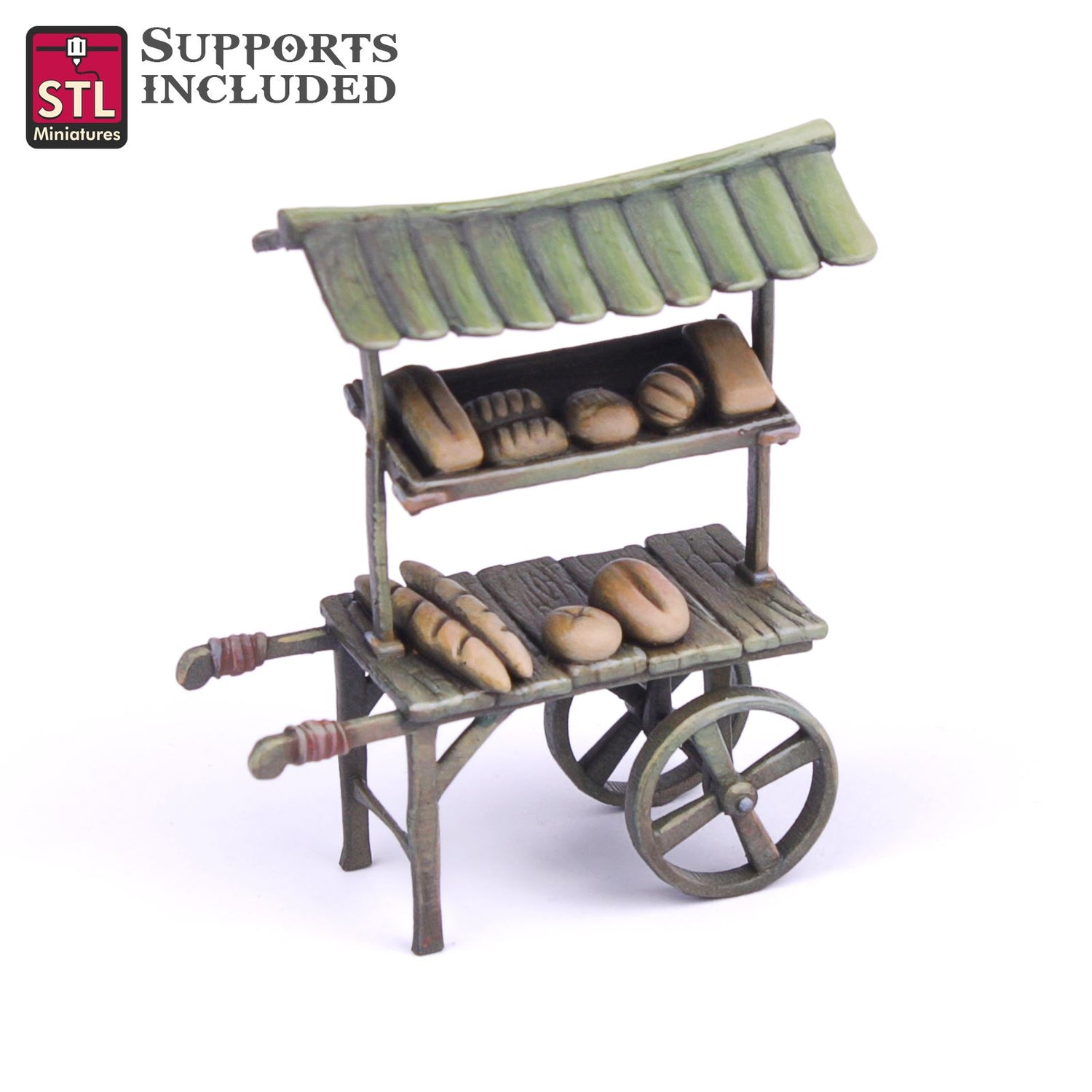 Bakery Set 3D Model - FEB2021 STLMiniatures