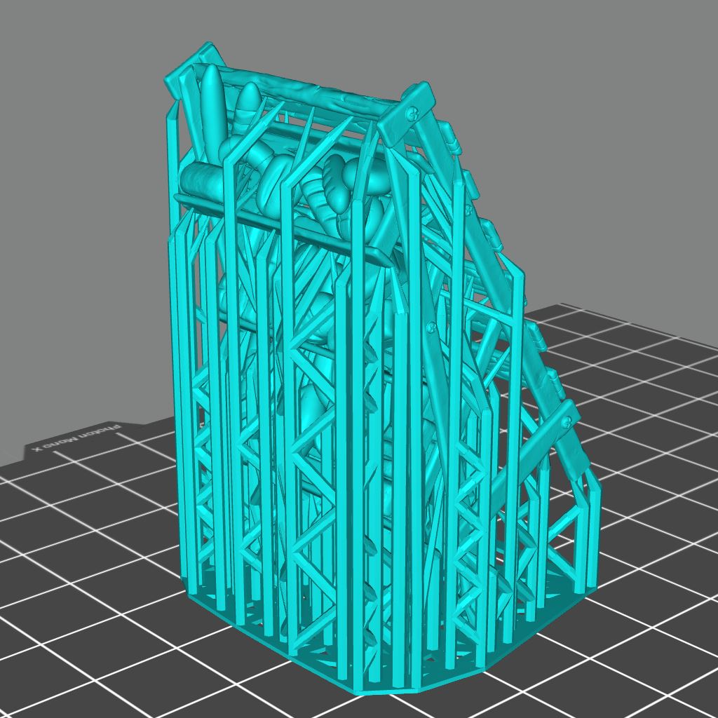 Bakery Rack 3D Model - FEB2021 STLMiniatures