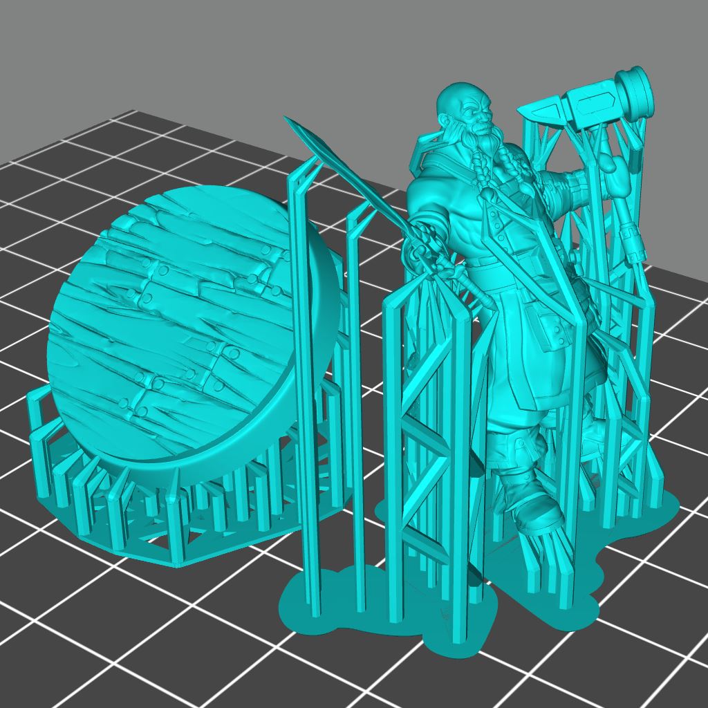 Blacksmith Set 3D Model - DIC2020 STLMiniatures