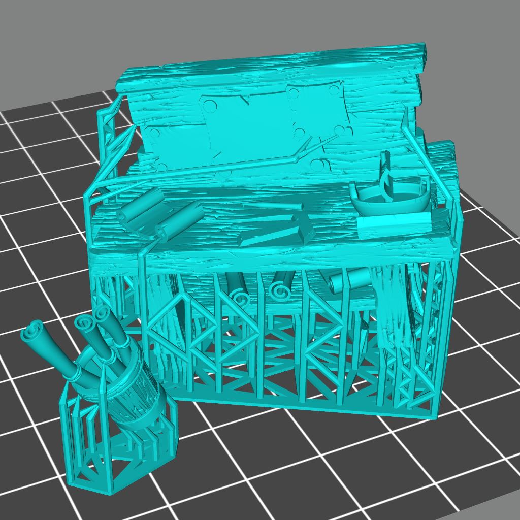 Boat Builders Set Printable 3D Model STLMiniatures