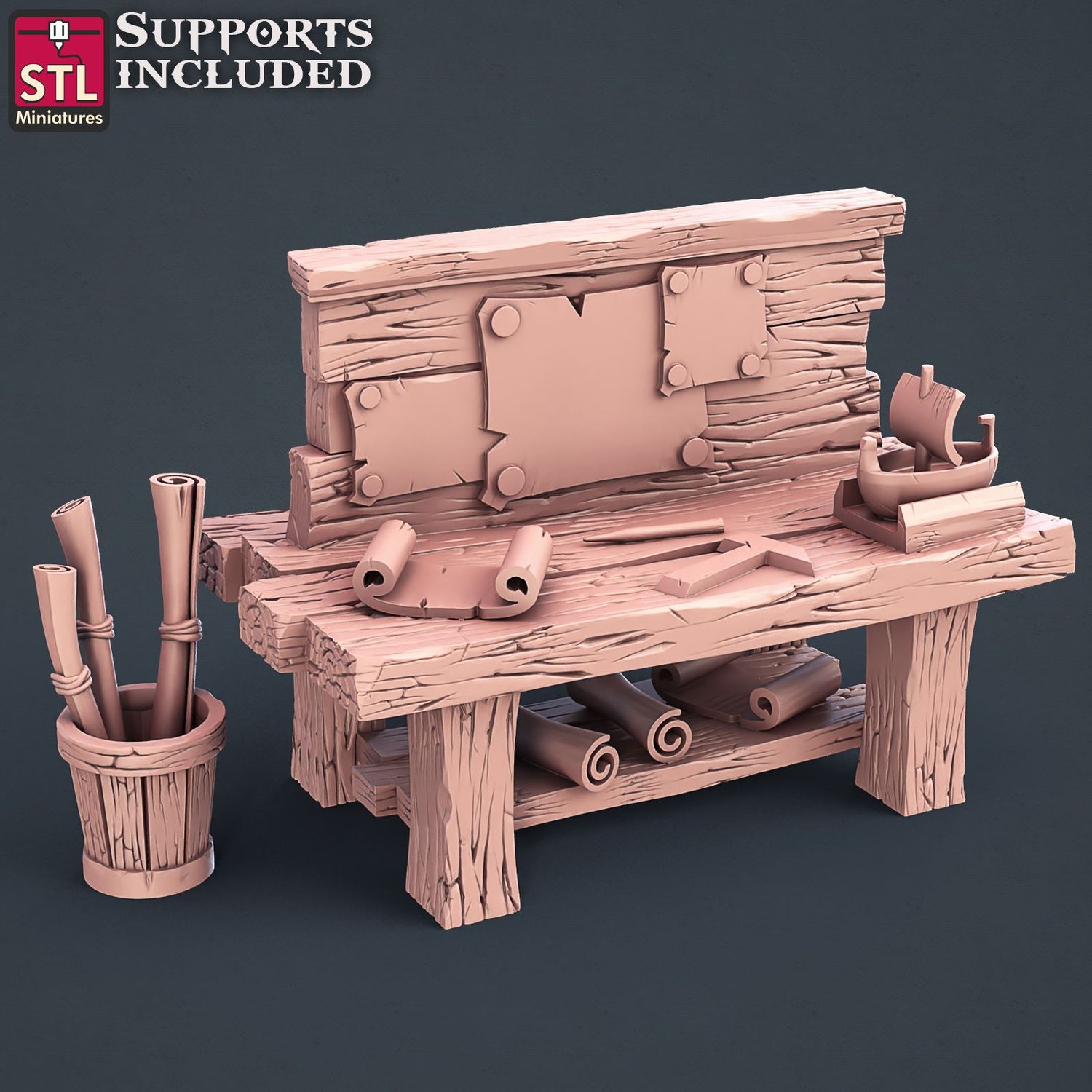 Boat Builders Set Printable 3D Model STLMiniatures