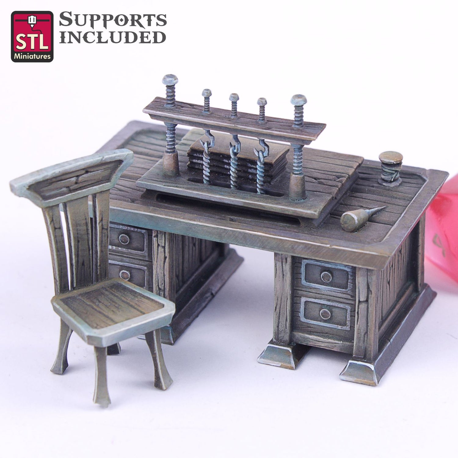 Bookbinder Set Printable 3D Model STLMiniatures