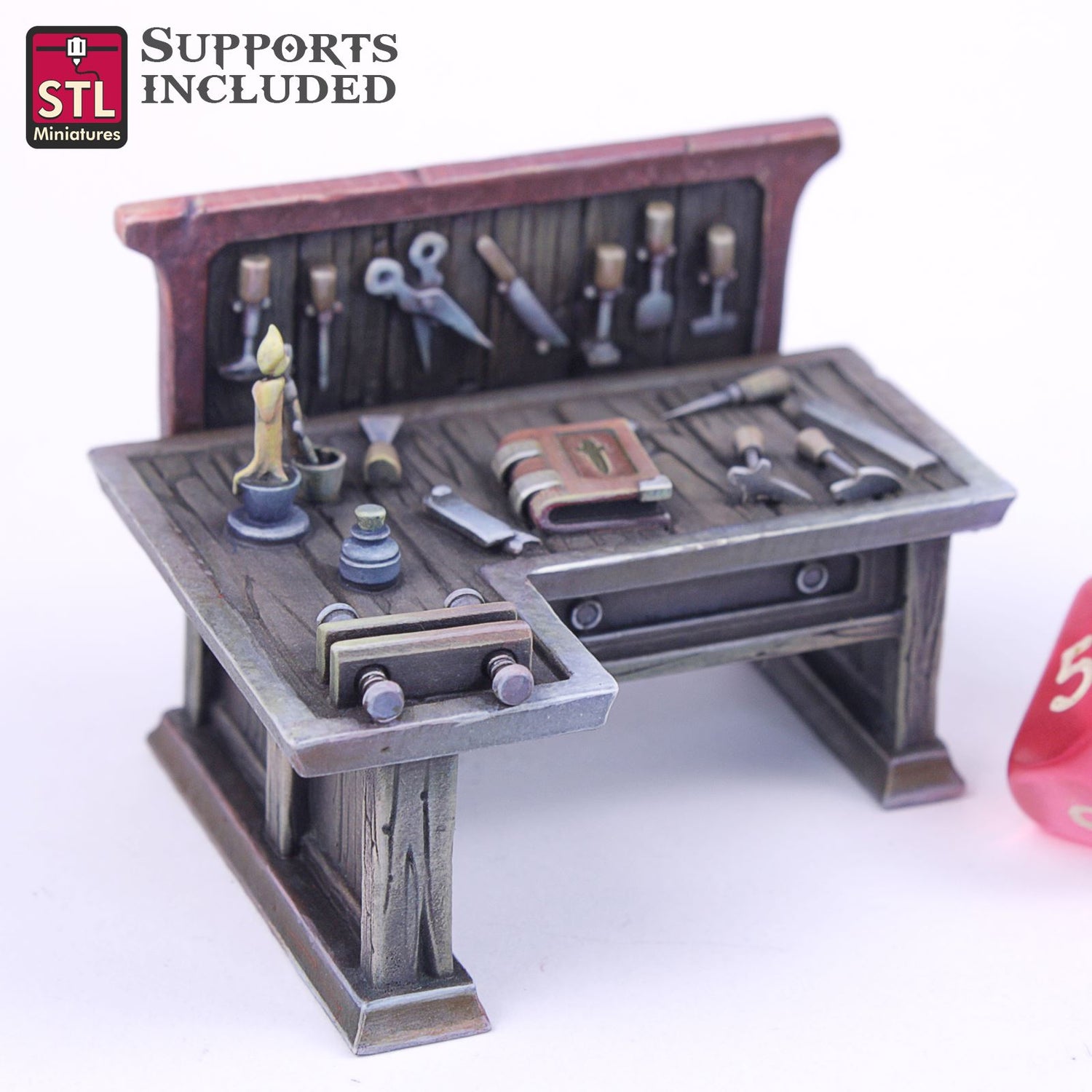 Bookbinder Set Printable 3D Model STLMiniatures