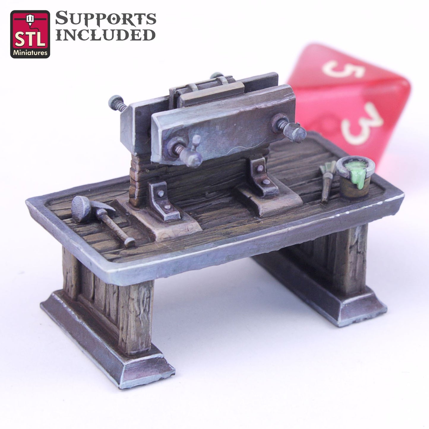 Bookbinder Set Printable 3D Model STLMiniatures
