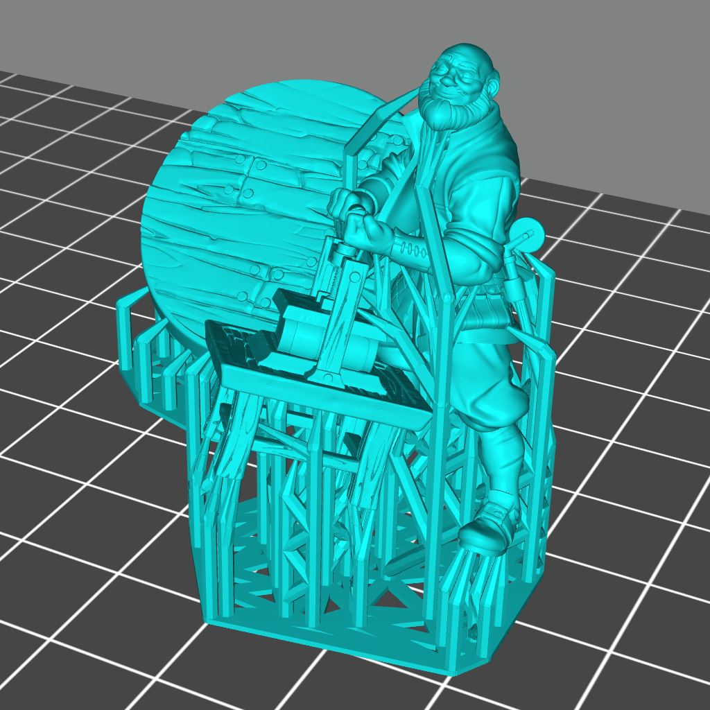 Bookbinder Printable 3D Model STLMiniatures