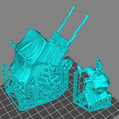 Butcher Set 3D Model - DIC2020 STLMiniatures