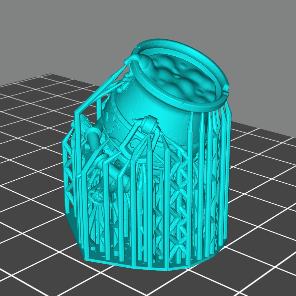 Candle Maker Cauldron Scale Models STLMiniatures
