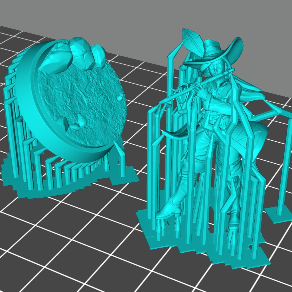 Carnival Flautist 3D Model - NOV2020 STLMiniatures