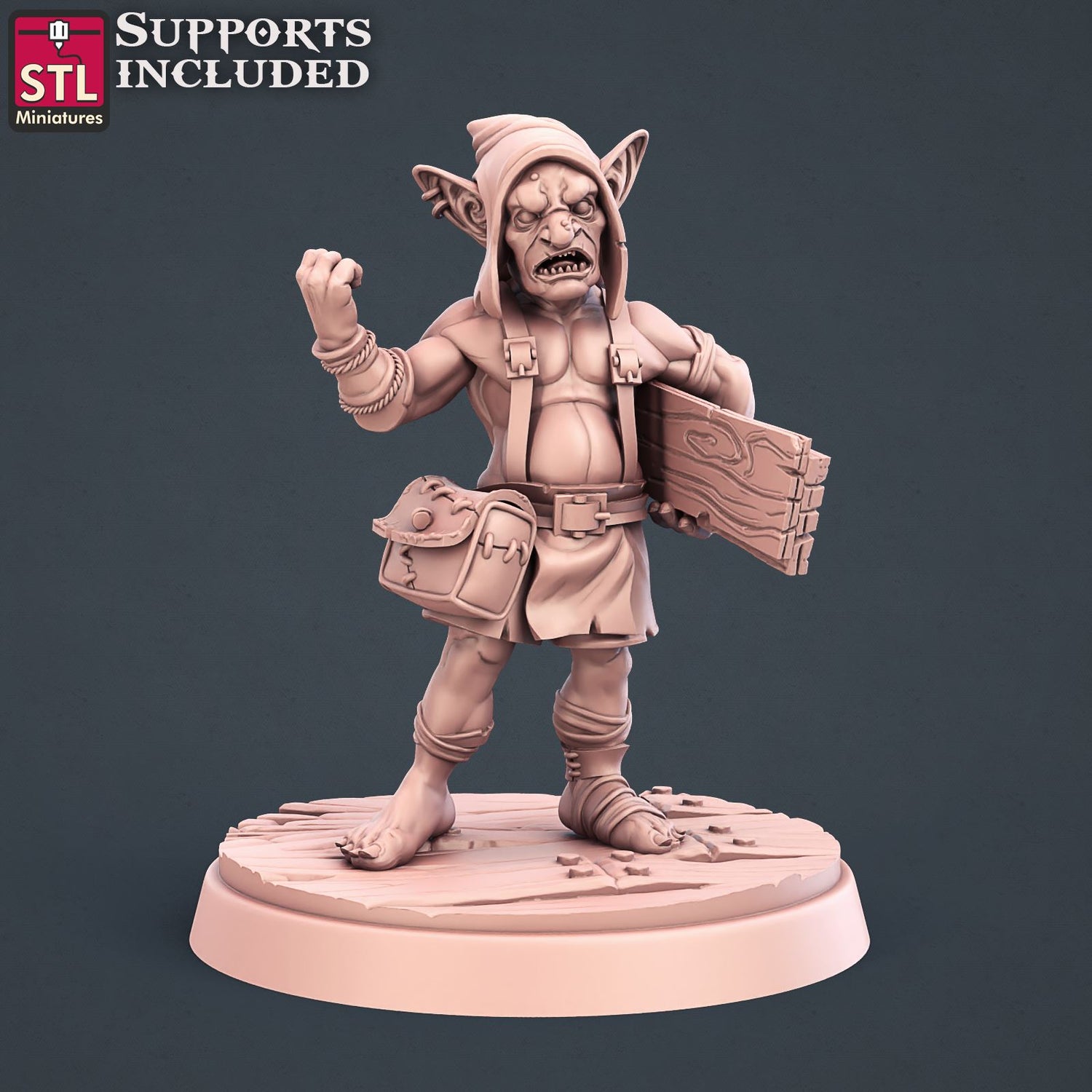 Carpenter Goblin A Printable 3D Model STLMiniatures