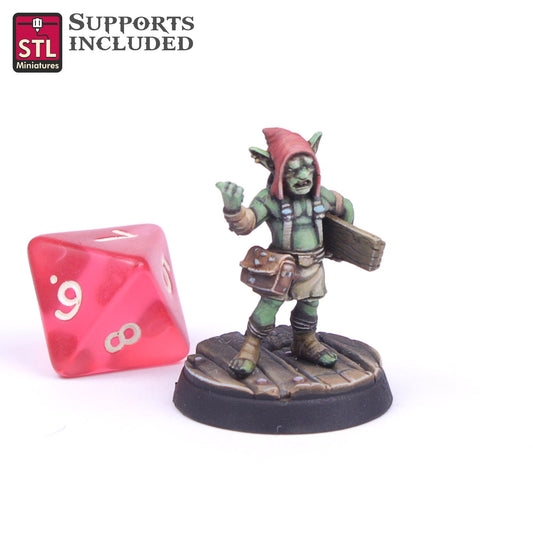 Carpenter Goblin A Printable 3D Model STLMiniatures