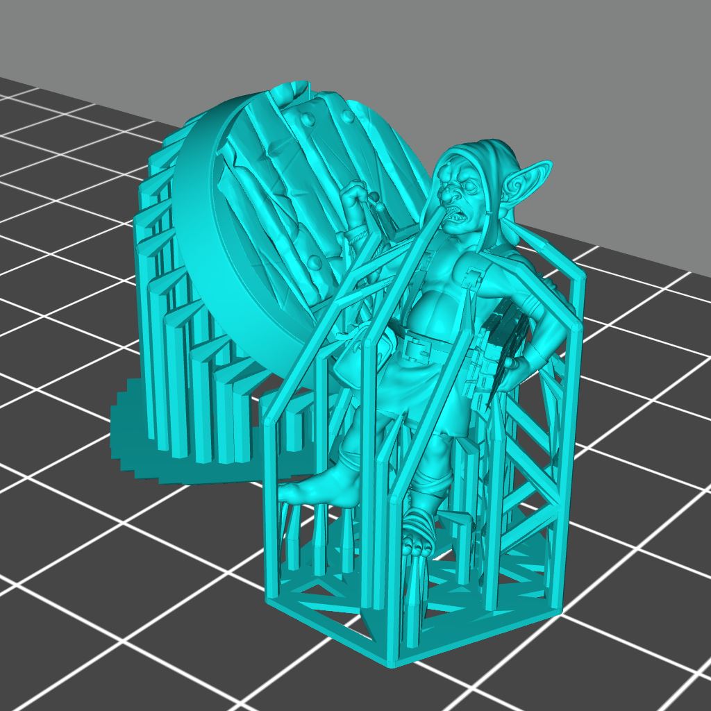 Carpenter Goblin A Printable 3D Model STLMiniatures