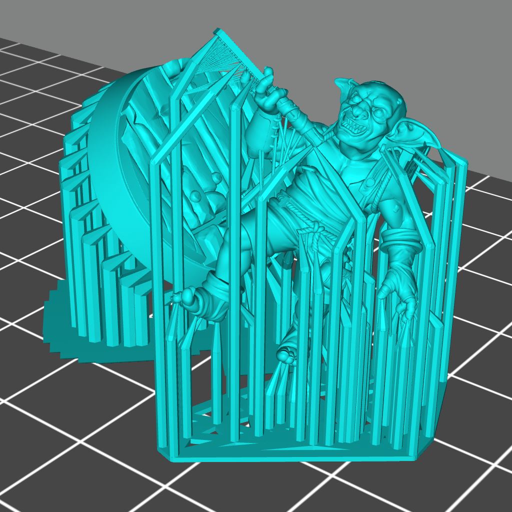 Carpenter Goblin B Printable 3D Model STLMiniatures