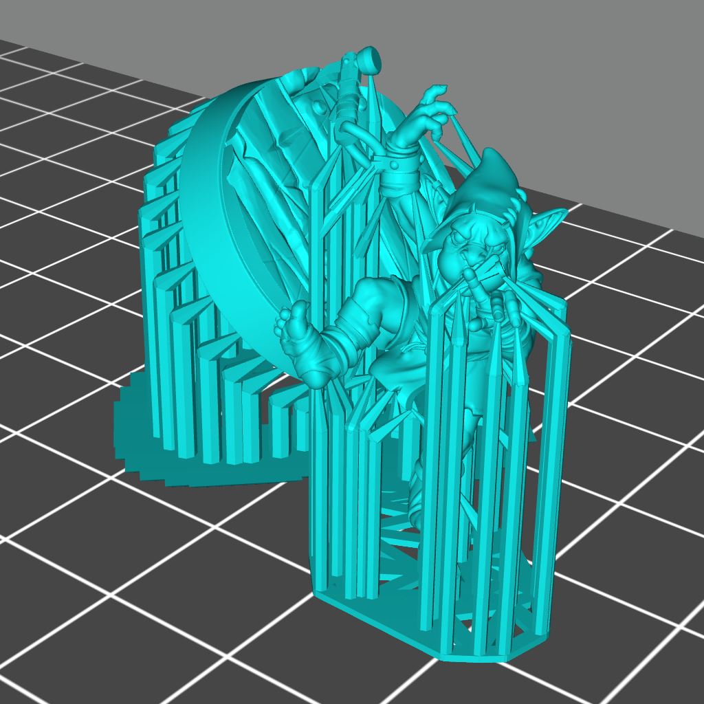 Carpenter Goblin C Printable 3D Model STLMiniatures