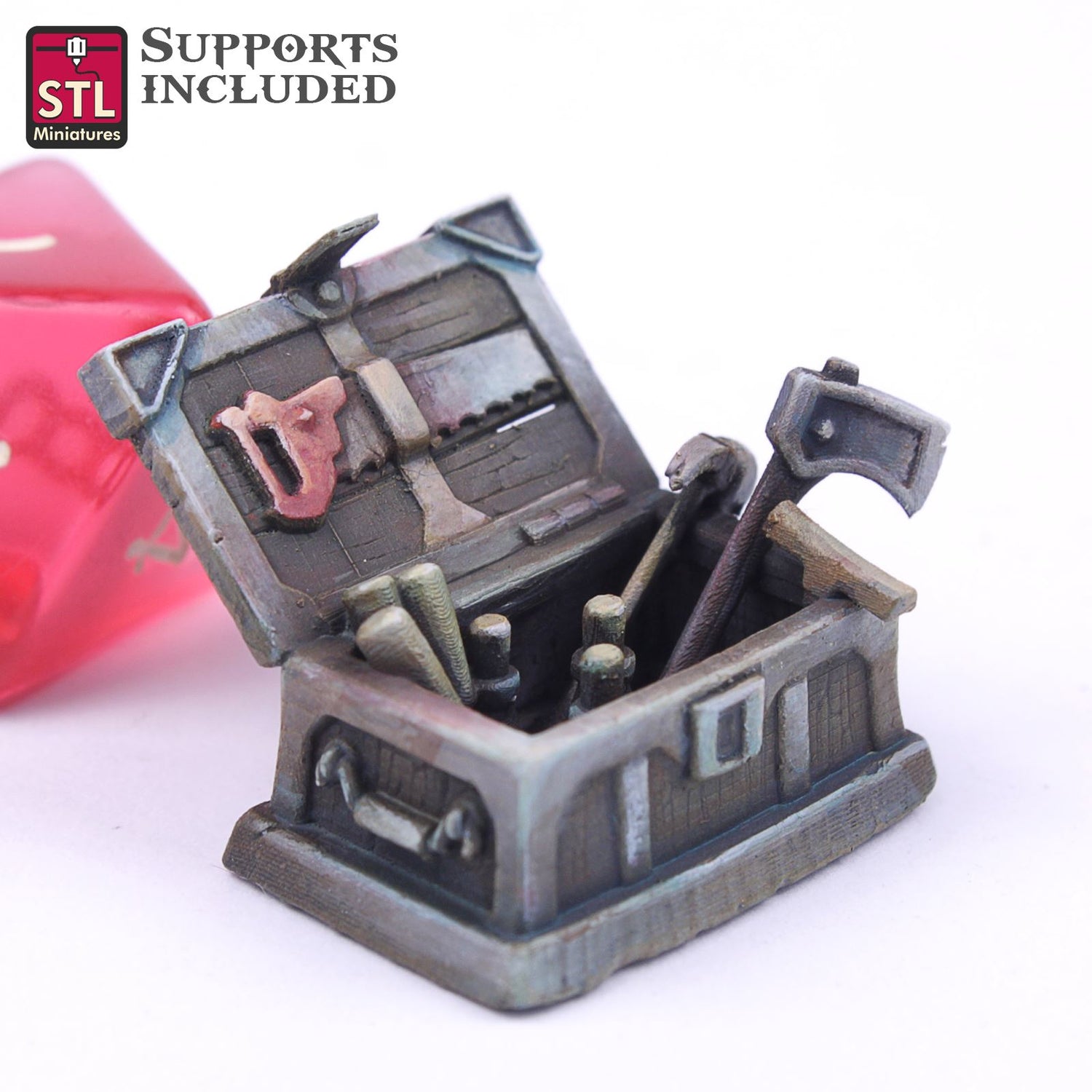 Carpenter Toolbox Printable 3D Model STLMiniatures