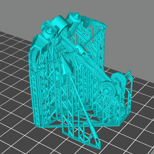 City Guard Siege Weapon Ballista Printable 3D Model STLMiniatures