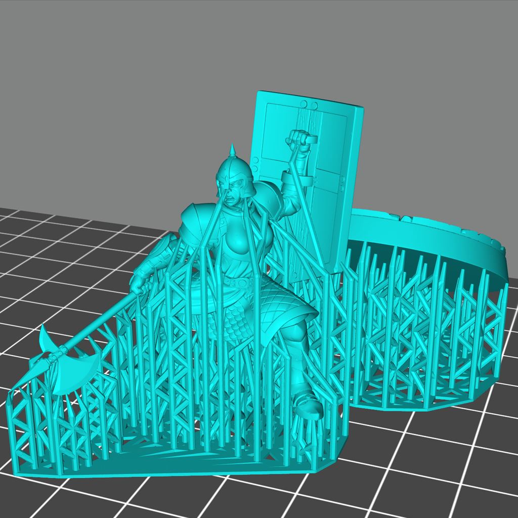 City Guard C Printable 3D Model STLMiniatures