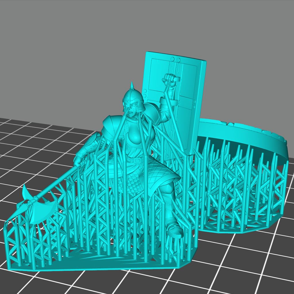 City Guard C Printable 3D Model STLMiniatures