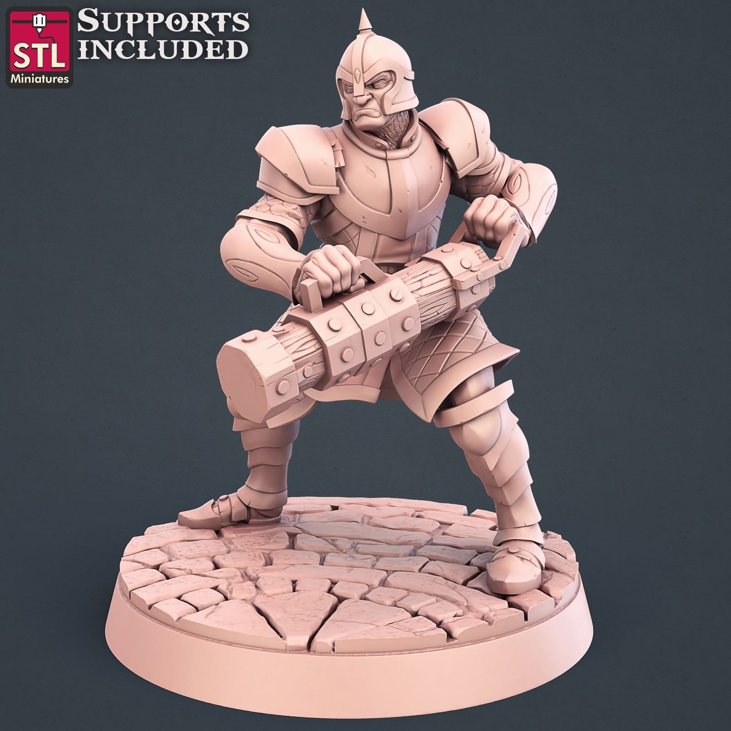 City Guard D Printable 3D Model STLMiniatures