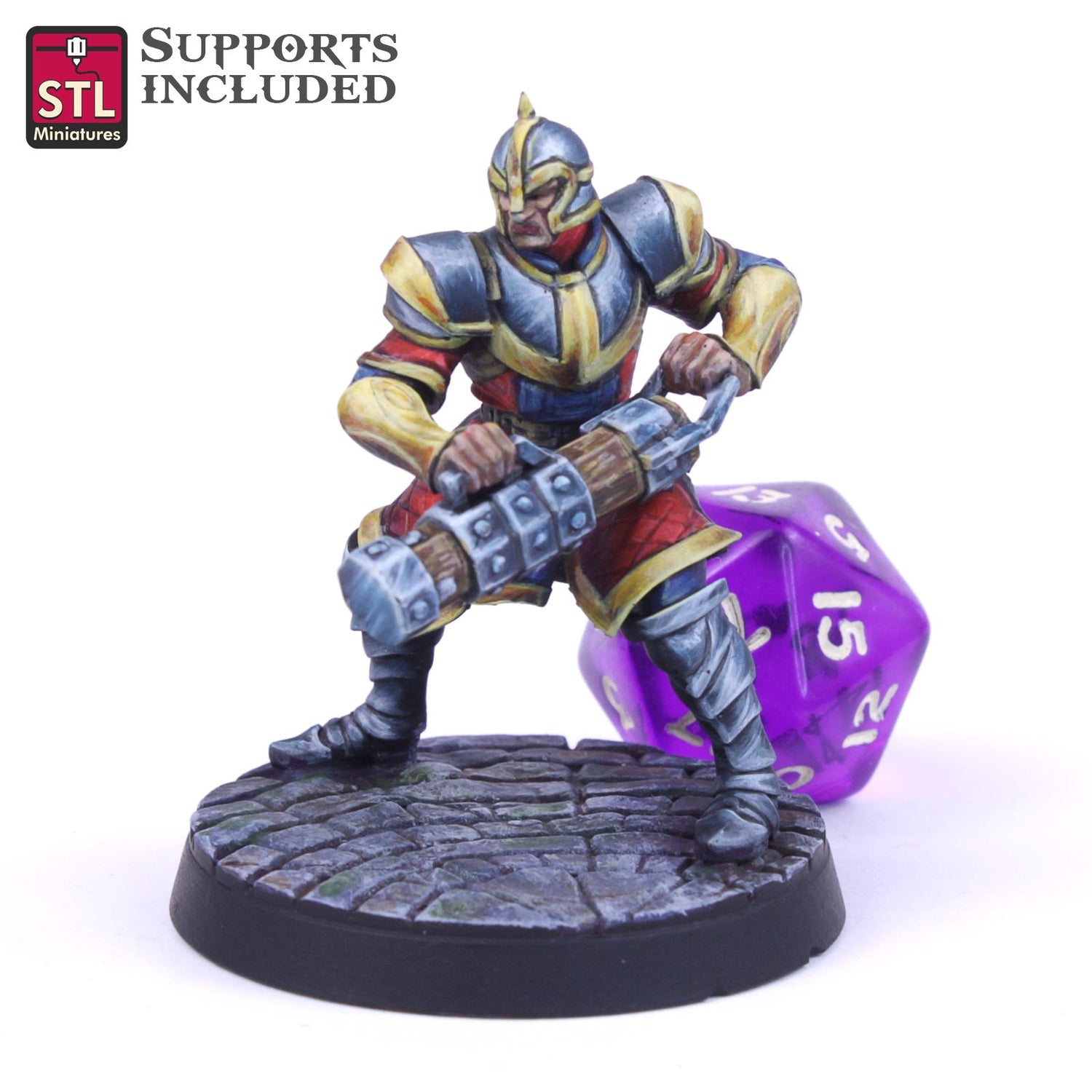 City Guard D Printable 3D Model STLMiniatures