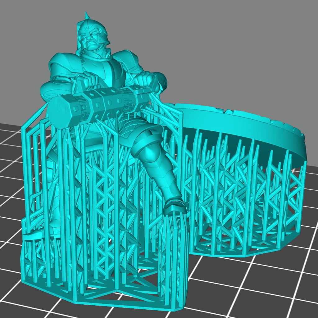 City Guard D Printable 3D Model STLMiniatures