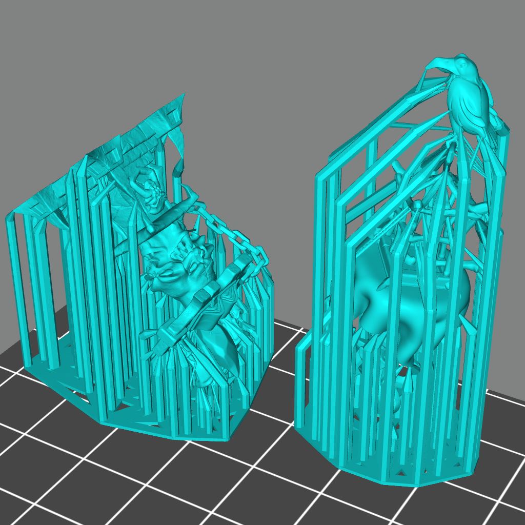 DarkWizard Altar and Table 3D Model - DIC2020 STLMiniatures