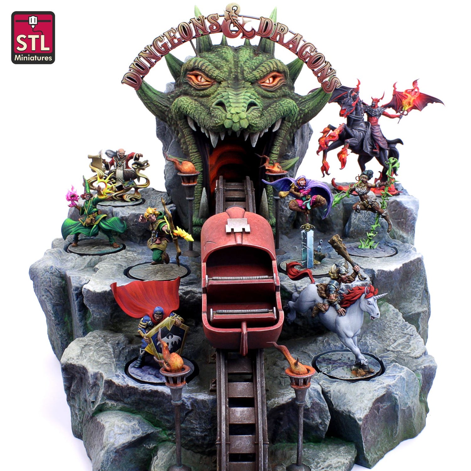Dungeons and Dragons Tribute Set STLMiniatures