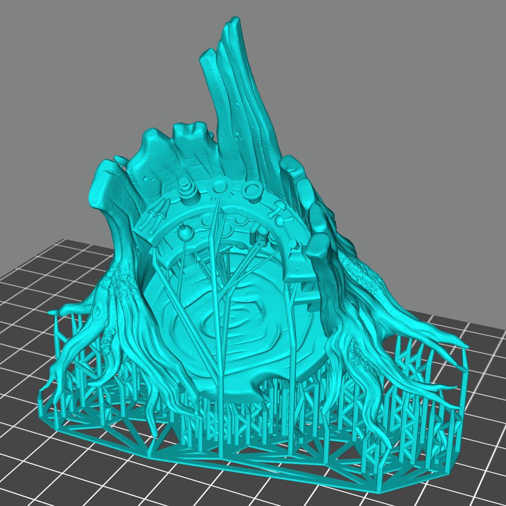 Druids Set Printable 3D Model STLMiniatures