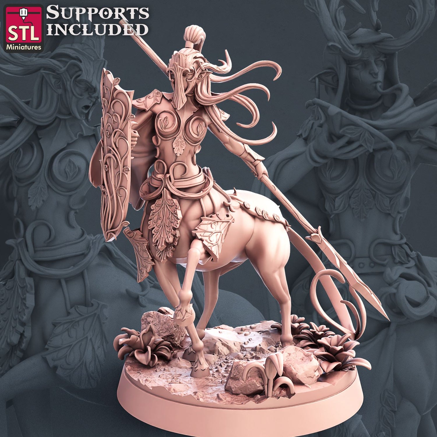 Elf Centaurs B Scale Models STLMiniatures