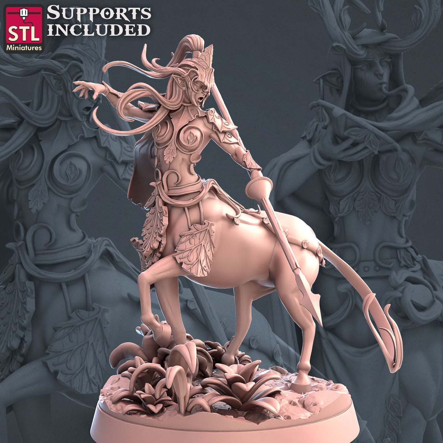 Elf Centaurs C Scale Models STLMiniatures