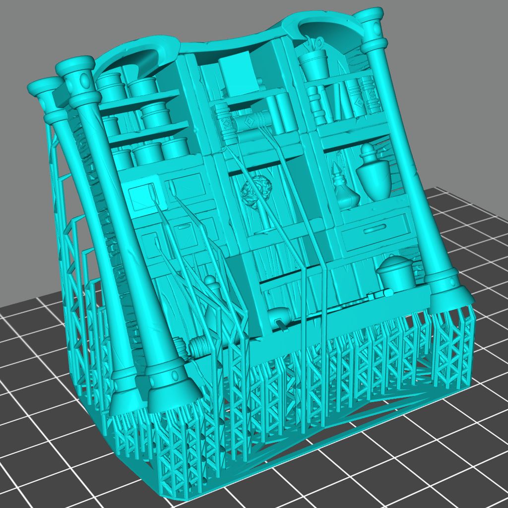 Embalmer Library Printable 3D Model STLMiniatures