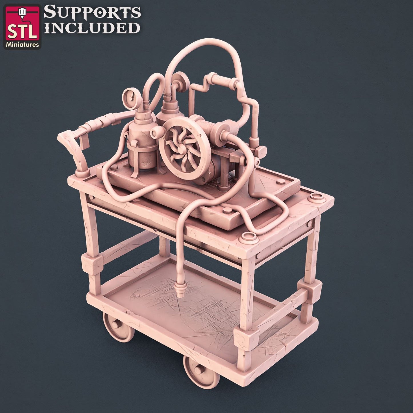 Embalmer Machine Printable 3D Model STLMiniatures