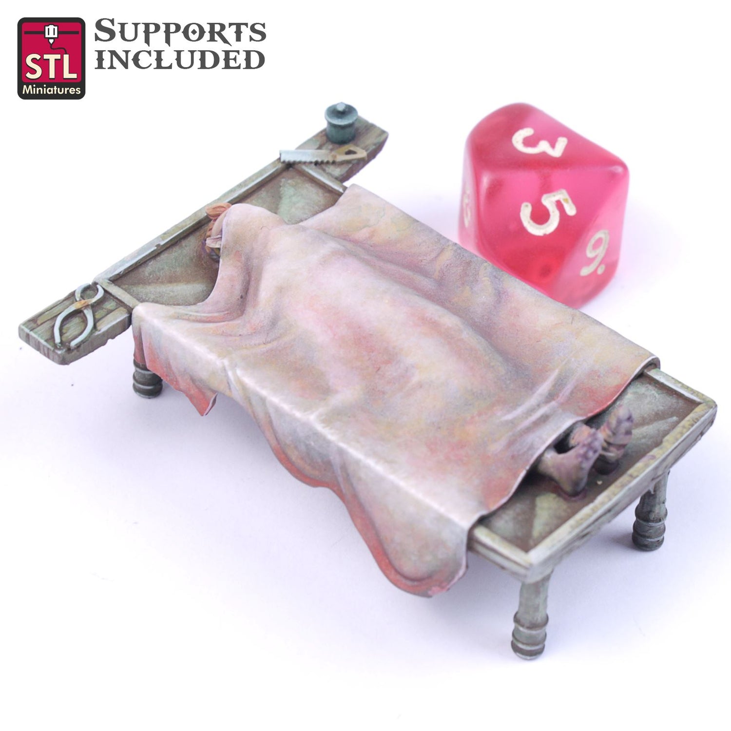 Embalmer Table Printable 3D Model STLMiniatures