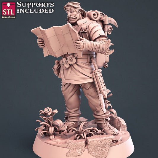 Explorer B Printable 3D Model STLMiniatures