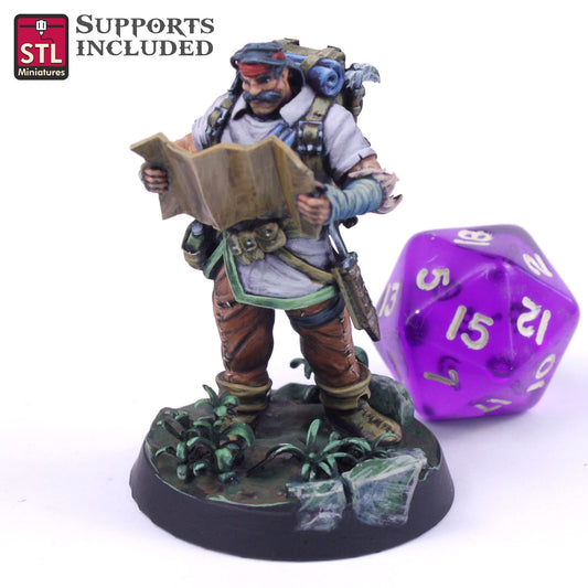 Explorer B Printable 3D Model STLMiniatures