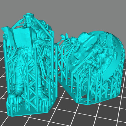 Explorer B Printable 3D Model STLMiniatures